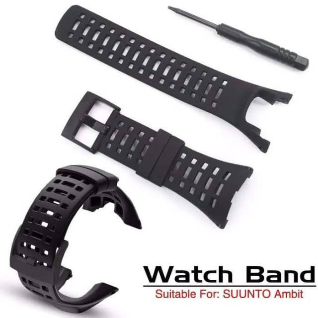 Strap Tali Jam Tangan Suunto Ambit Peak 2R 2S Free Obeng