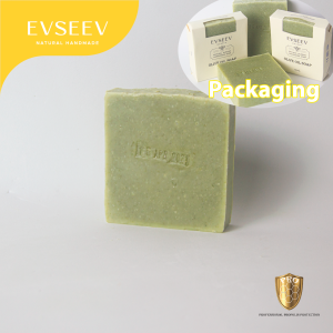 Olive Soap 100g. Natural Extra Virgin Olive Oill with Spirulina soap.