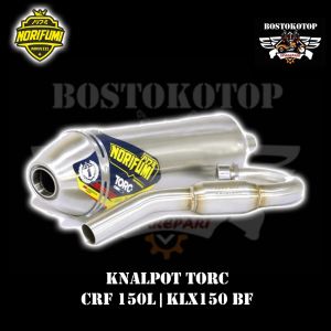 Norifumi Knalpot Racing Trail Trabass Harian Balap Tipe Torc CRF150L CRF 150L KLX150 KLX 150 DTRACKER Big Foot Original