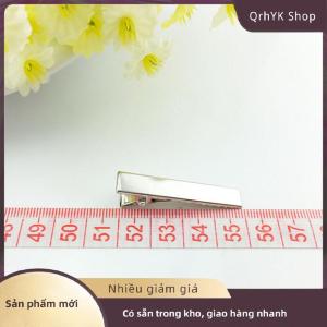 Hàng có sẵn✨ 50 cái kẹp tóc kim loại dẹt màu bạc thời trang kẹp tóc dẹt kẹp tóc kim loại