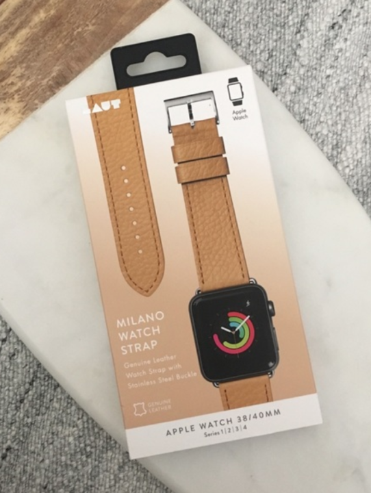 Laut milano apple watch strap for Series 1 2 3 4 42mm 44mm Genuine Leather Lazada Singapore