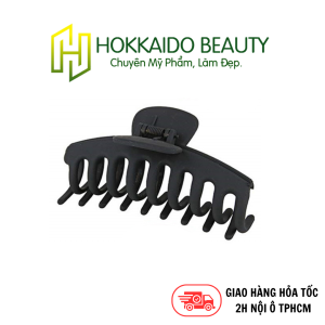 Hokkaido - Kẹp tóc càng cua màu đen size 11cm phong cách Hàn Quốc hottrend