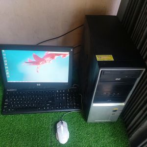 Trọn bộ máy tính văn phòng có màn hình 15 inch đầy đủ phụ kiện đã sử dụng bảo hành 1 năm chính hãng (giao mẫu ngẫu nhiên)