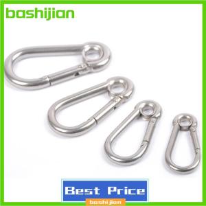 bashijian M4 M5 M6 M7 M8 thép không gỉ Carabiner Carbine Snap hook với dây Giày mùa xuân khóa vòng chìa khóa
