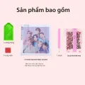 Tranh đính đá BTS tự làm quà lưu niệm postcard poster BTS. 