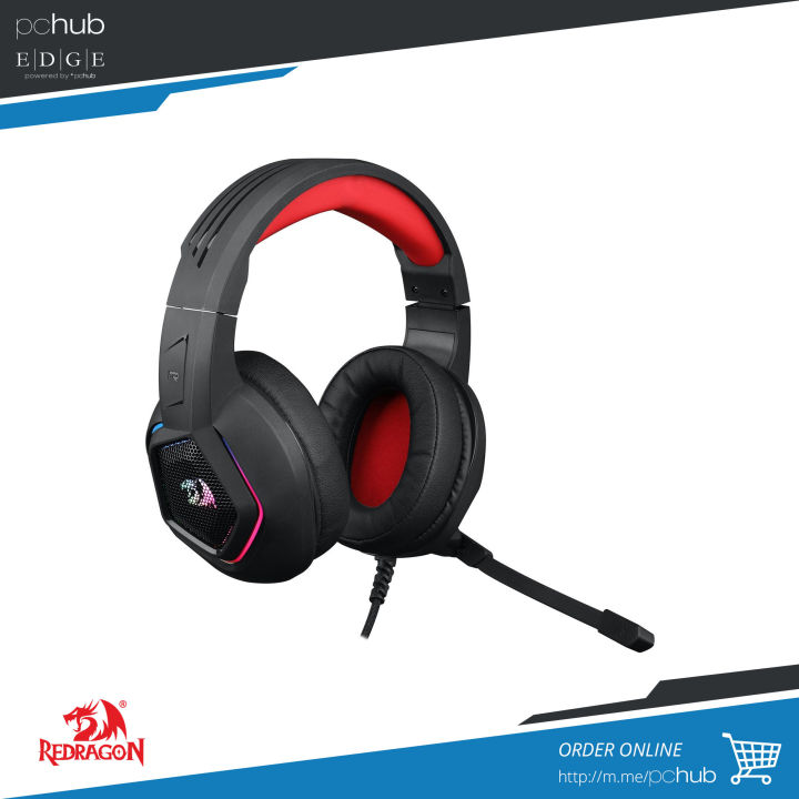 PChub | Redragon Medea H280 RGB, wired, gaming headset | Lazada PH