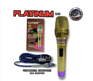 Platinum Gold PL-699 Model heavy duty microphone with 10m wire