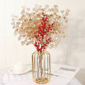 【SG Local Stocks】Artificial Flower Red Fruit Floral Decor Ginkgo Leaf Eucalyptus Golden Home Fake Plant Decor人造仿真花装饰. 