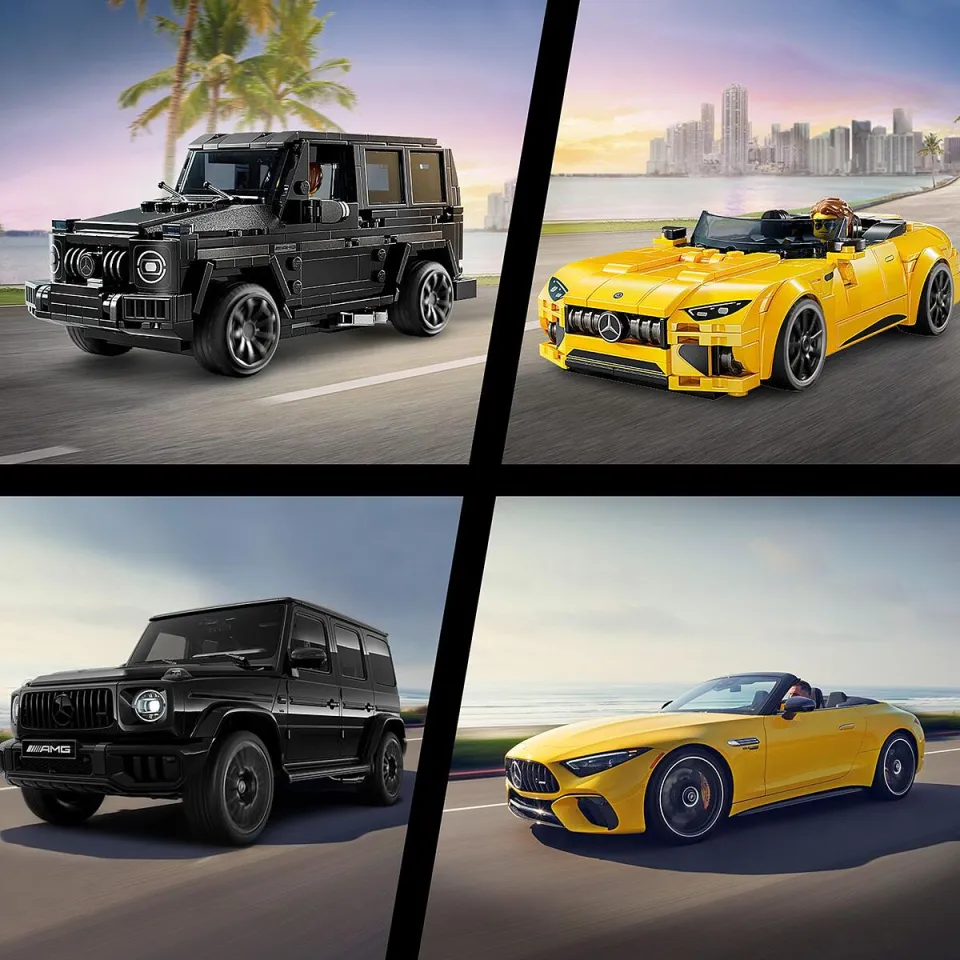 LEGO Speed Champions 76924 Mercedes-AMG G 63 & Mercedes-AMG SL 63