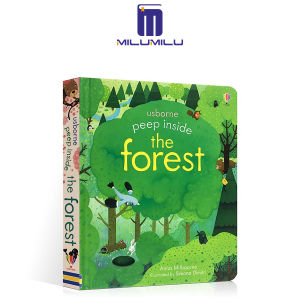 milu Original English Peep Inside a Forest Picture Book Popular Science