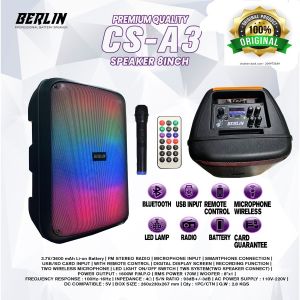 Speaker portable Berlin cs 3 speaker meeting wireless berlin 8 in bluetooth 1mic wireless