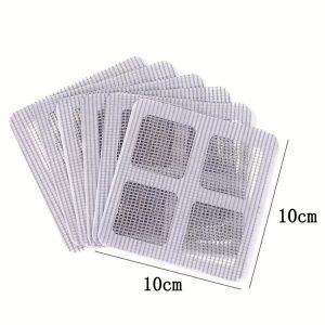 【COD-Ready Stock】120Pcs Hair Catcher Bathroom Shower Drain Hair Catcher Kitchen Sink Filter Drainage Screen Filter Stickers Easy To Stick