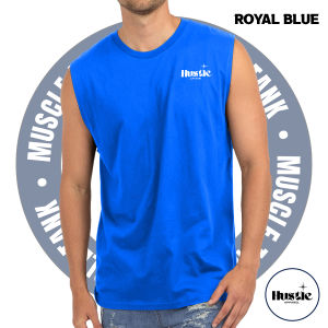 SND 10 - Mens Classic Crew Neck Cotton Muscle Tee - Singlet / Pambahay / Workout Top / GYM Sando