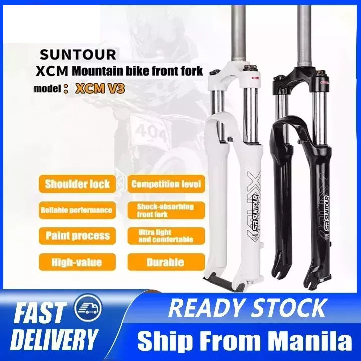 Ready Stock] Original SR SUNTOUR XCM front fork mountain bike
