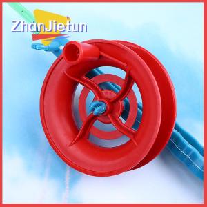 zhanjietun 1Pc Fishing Rod Kite String With Reel Kite String Winder Wheel Hand Flying Reel Accessories For Kids Outdoor Game 30M Line