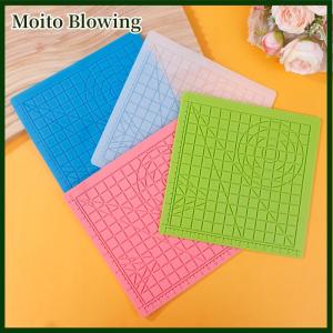 Moito 3D Printing Pen Silicone Mat DIY Creative Drawing Template Pad With Heat-proof Finger Sleeve Art Tools Christmas Gift For Kids