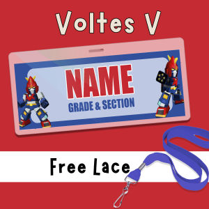 Customized LAMINATED School Name Tag for kids and Student personalized nametag FREE LACE