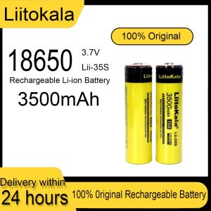 LiitoKala Lii-35S 18650 3.7V 3500mAh Li-ion Battery Rechargeable Battery - For Flashlight