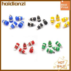 Haidianzi 5Pcs 4mm Banana Plugs Female Jack Socket Plug Wire Connector 5 Colors