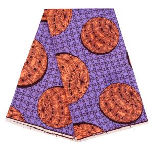 LZD  African Ethnic Batik Printed Fabric Double-Sided Geometric Printed Clothing Fabric