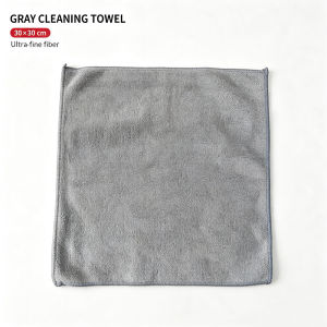 MJ-3030-1 Ultra-Fine Fiber Towels Soft Absorbent Reusable Green Gray Pink Purple Stack
