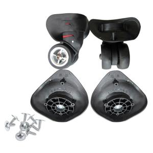 2pcs/pair A08 Swivel Wheels 360 Degree Rotation Suitcase Replacement Casters Luggage Repair Parts Accessories