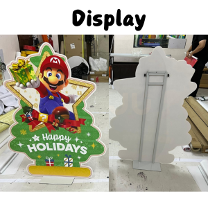 【READY STOCK】H Poster Stand Adjustable Height AD Display Stand Double-Sided - High Quality💯 H Stand