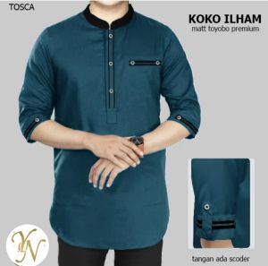 YN KOKO ILHAM Baju Koko Qurta PriaBaju Koko Pria TerbaruTerkiniTermurah dan Terlaris