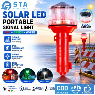 Solar Mark Beacon Light Three Flashing Modes Flashing Marine Signal Light Solar Waterproof Net Mark Position Flash Boat Warning Floating Light