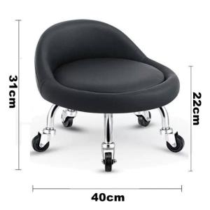 Small Chair Roller Low Chair With Universal Wheel Learning Step Stool Silent Childrens Chair Living Room