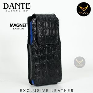 VALQO DANTE Sarung HP Kulit Sapi Asli Muat HP Hingga 67 inch Tempat HP Dompet HP