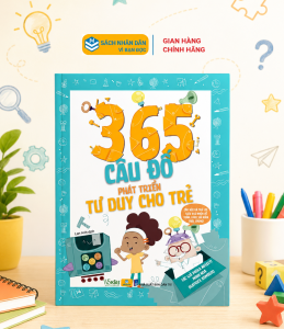 Sách - 365 Câu Đố Phát Triển Tư Duy Cho Trẻ - ndbooks