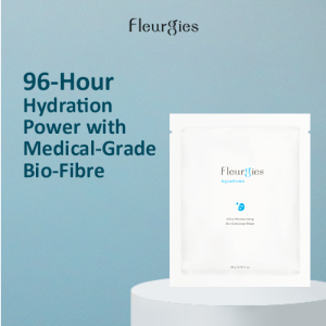 [Face Mask] Fleurgies Ultra Moisturizing Bio Cellulose Mask (Single Pack) ll HerbaLine ll hydrating mask 保湿面膜