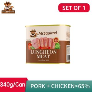 Mr.Squirrel Luncheon Meat Net.Wt 340g Canned Goods on Sale Set OF 3