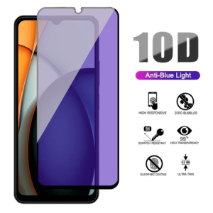 TEMPERED GLASS BLUE MOTOROLA MOTO G45 ANTI BLUE LIGHT FULL 9H ANTI RADIASI / CAHAYA BIRU / ANTI GORES KACA BLUE