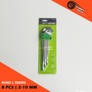 Tekiro Set Kunci L Panjang 8 Pcs
