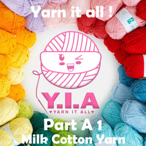 5ply MC Milk Cotton Yarn: Gift Woven Crafts & DIY Knitted Weaving Projects