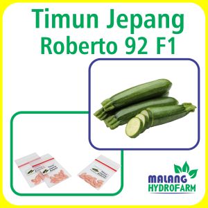 Benih Timun Jepang Roberto 92 Repack Cap Kapal Terbang biji bibit mentimun hydroponik hidroponik sayuran tanaman sayur
