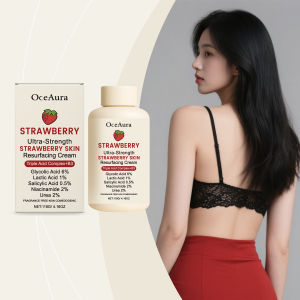 new Strawberry Hydrating CreamGentle Skin Care Refreshing Non-Greasy Light & Nourishing Smooth & Hydrating Moisturizer Free Shipping
