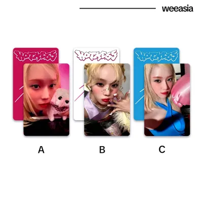 AESPA HOT MESS LIMITED ALBUM VERSION LOMO CARDS PHOTOCARDS HD Print with FREEBIES | WEEASIA ver.1