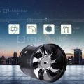 4Inch Inline Duct Exhaust Fan Booster Exhaust Blower Metal Blades Air Cooling Vent Metal Blades Blower ​Booster 220V 25W. 