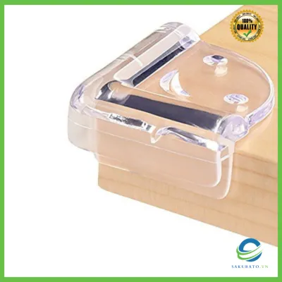 Miếng Bọc Góc Bàn Bịt Cạnh Bàn Silicon CAO CẤP Góc Vuông An Toàn Cho Bé
