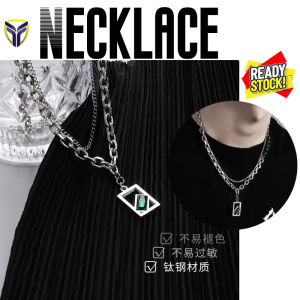 【Franco Fashion】Vòng Cổ Ma Thuật Nam Nữ Thời Trang Nam Đẹp Trai Thiết Kế Độc Đáo Cảm Giác Thép Titan Nguyên Bản Thương Hiệu Thời Trang Cao Cấp Mới Nhẹ Sang Trọng