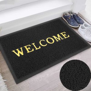 Keset Kaki Welcome Persegi Panjang Keset Kaki PVC Anti Slip