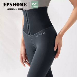 epshome Woman Yoga Pants Leggings High Waist Sports Fitness Bra Pants Sets Butt Lift Shorts Tight Hip Boosting Quick Dry Shaping legged Elasticity Tight Cycling Running Workout Bottom Activewear Training Wear For Women
