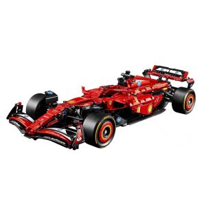 Building Block F1 Ferrari SF-24 Building Block DIY Mercedes Amg Technic Set Toys For Boys Model