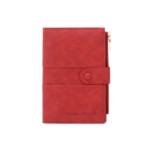 NAMSHEVA High Quality Portable Leather RFID Passport Cover Passport Bag Document Organizer Passport Clip
