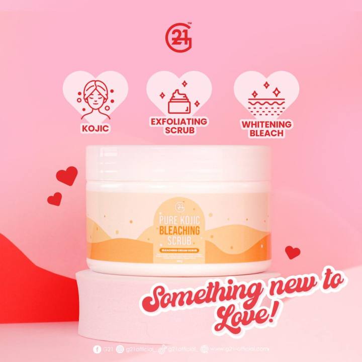 G21 Pure Kojic Bleaching Scrub 300g