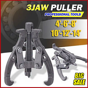 2 Jaw/3 Jaw Gear Puller – Removal Tool for Slide Gears Pulley and Flywhee4" 6"8"10"12"14"