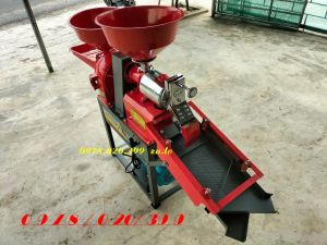 Máy xát gạo mini  máy gồm 3 chức năng  . xát  nghiền  lọc sạn